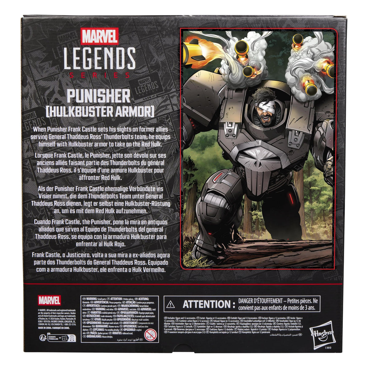 Marvel Legends Series Punisher Hulkbuster Armor Action Figure Exclusive PRE-ORDER