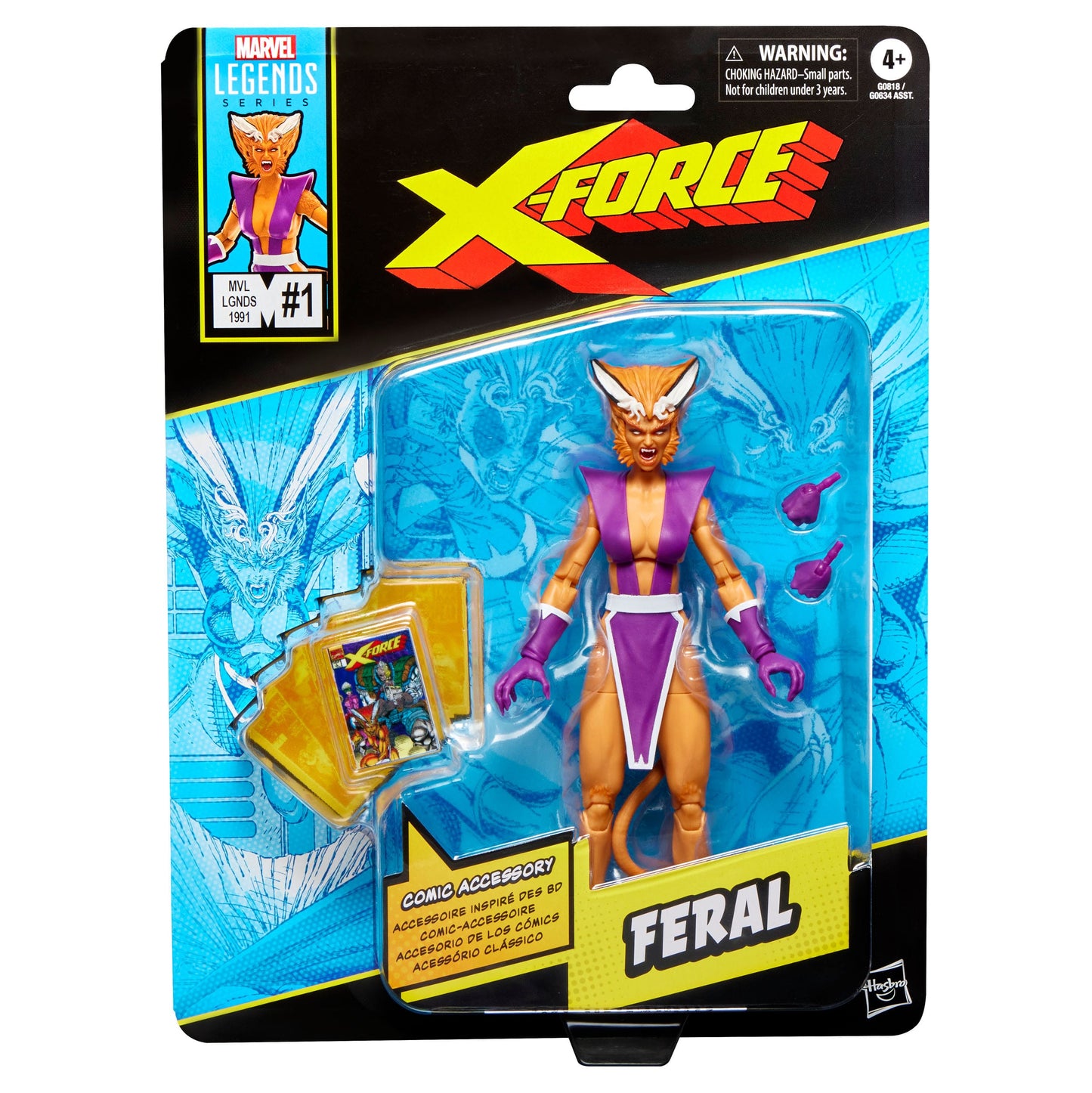 Marvel Legends X-Force Action Figure - Feral PRE-ORDER