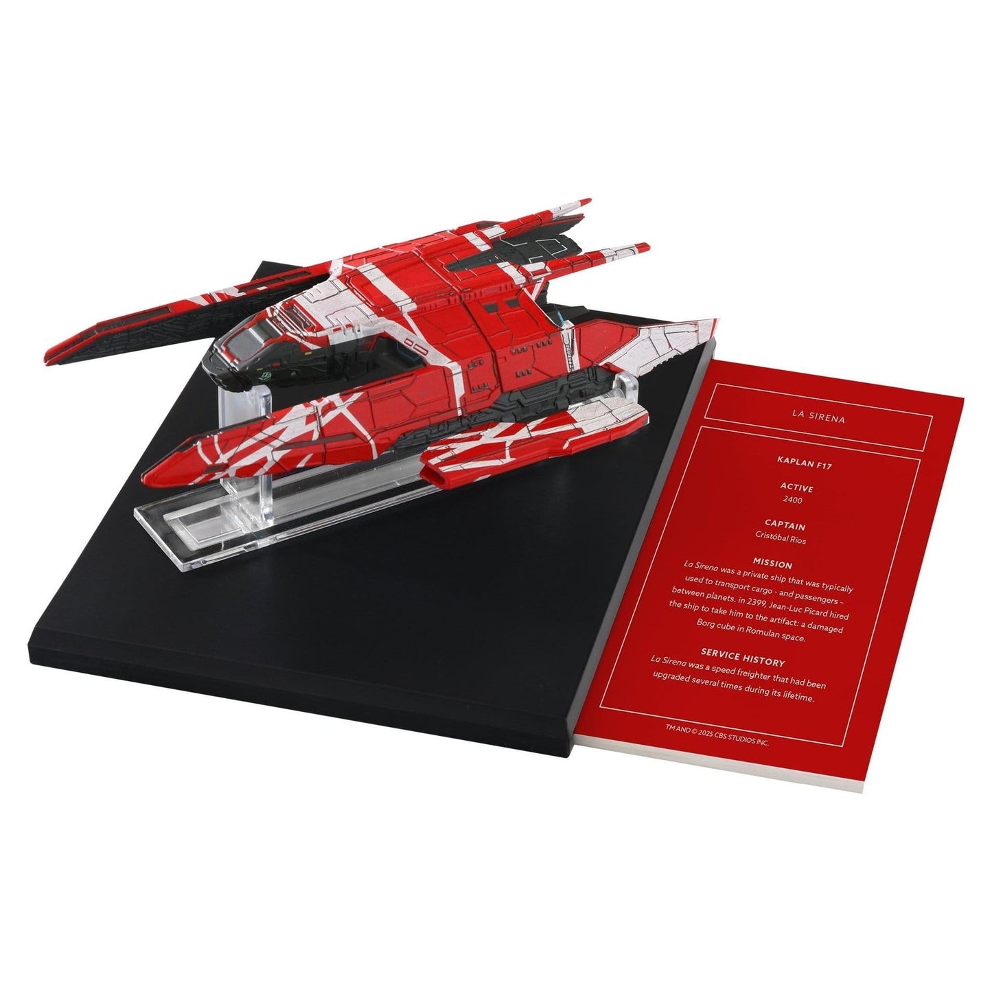 Master Replicas Star Trek Picard La Sirena Die-Cast Model Ship PRE-ORDER
