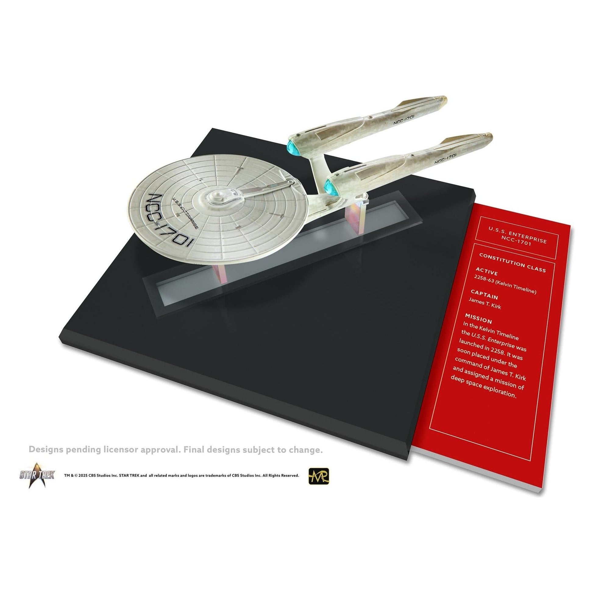 Master Replicas Star Trek U.S.S. Enterprise NCC-1701 (Kelvin Timeline) Die-Cast Model Ship PRE-ORDER
