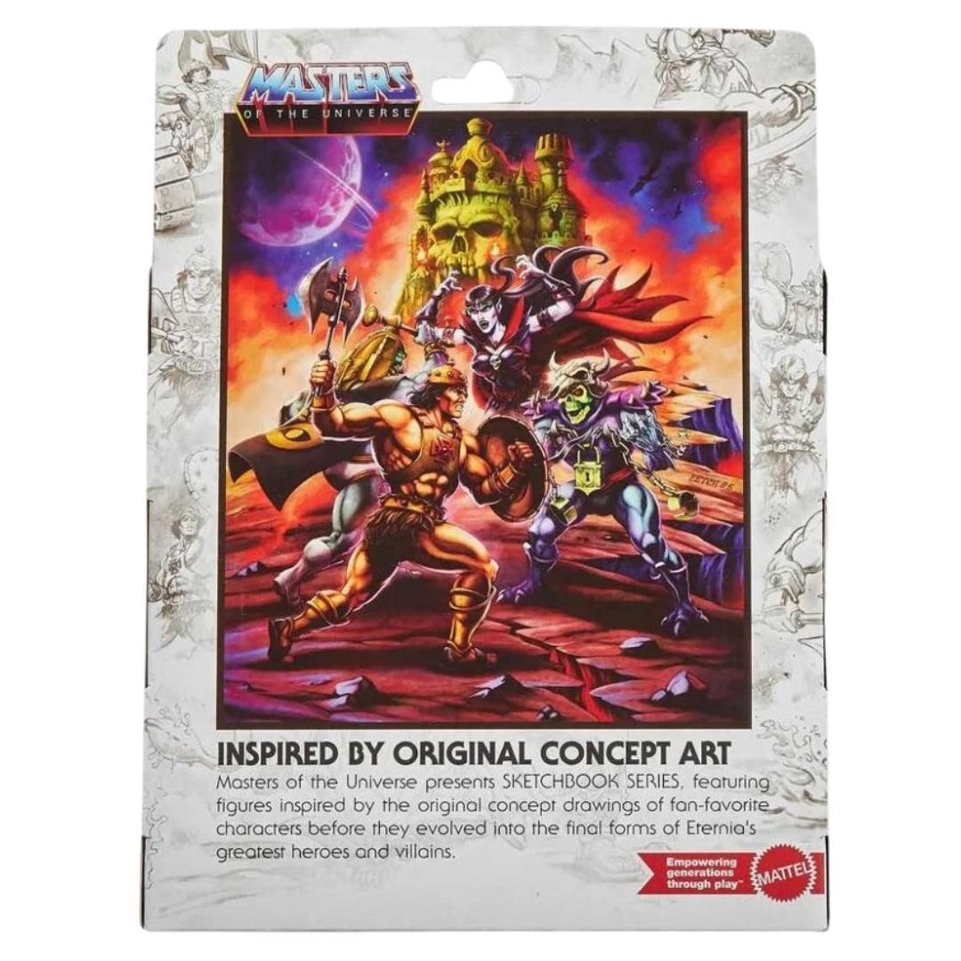 Masters of the Universe Origins Sketchbook Series Action Figure - He-Man PRE-ORDER