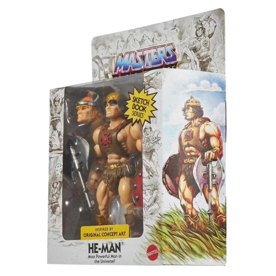 Masters of the Universe Origins Sketchbook Series Action Figure - He-Man PRE-ORDER