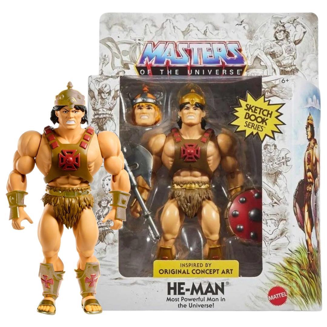 Masters of the Universe Origins Sketchbook Series Action Figure - He-Man PRE-ORDER