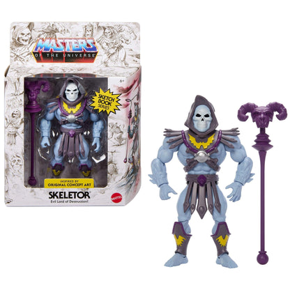Masters of the Universe Origins Sketchbook Series Skeletor Action Figure PRE-ORDER
