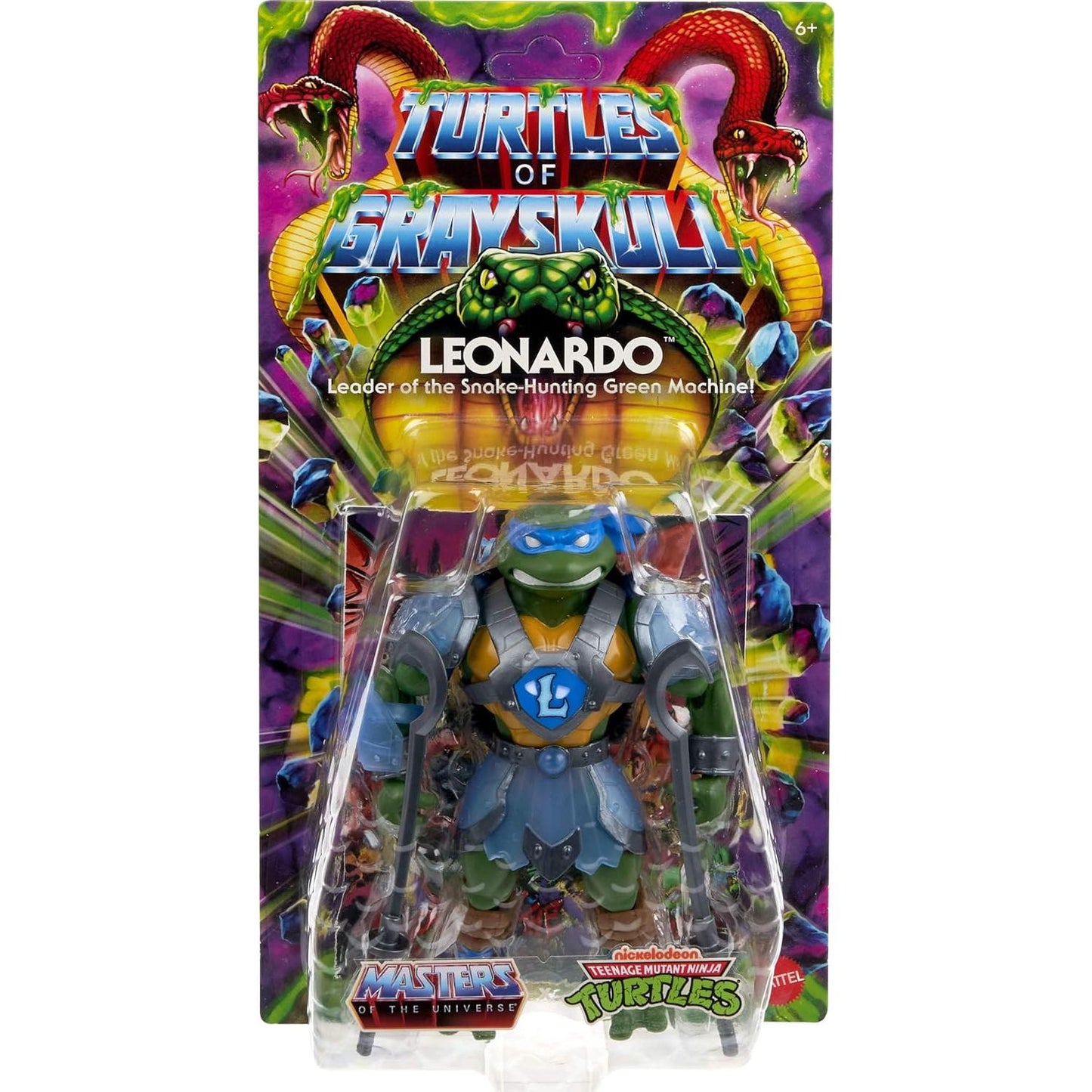 Masters of the Universe Origins Turtles of Grayskull - Leonardo Action Figure