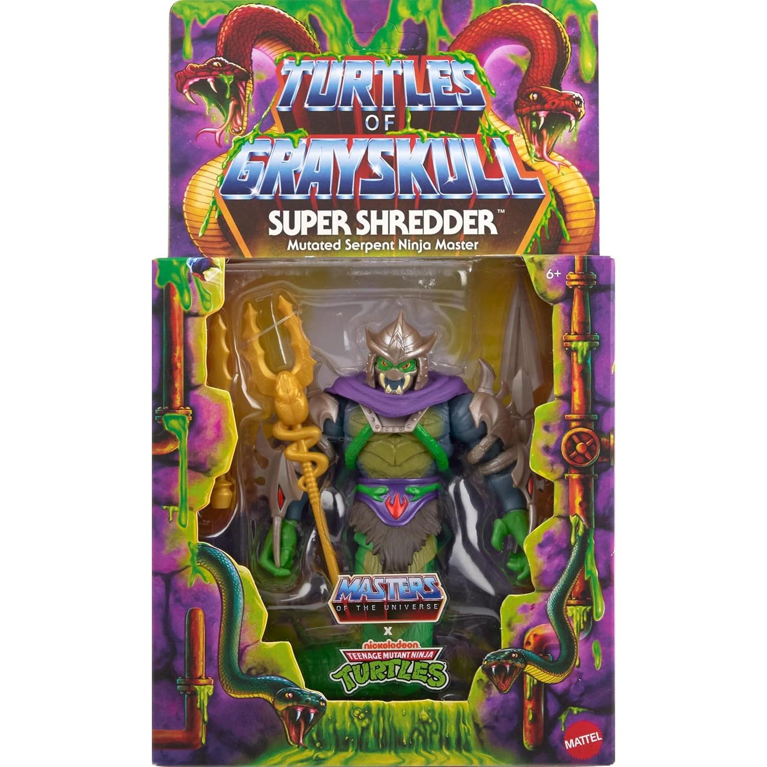 Masters of the Universe x TMNT - Super Shredder Turtles of Grayskull Deluxe Action Figure