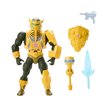 Masters of the Universe x Transformers Action Figure - Bumblebee Armour Man-At-Arms (Exclusive) PRE-ORDER