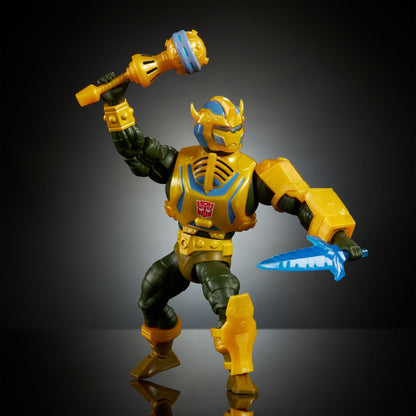 Masters of the Universe x Transformers Action Figure - Bumblebee Armour Man-At-Arms (Exclusive) PRE-ORDER