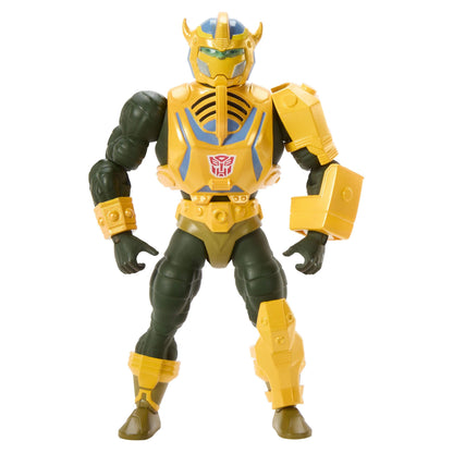 Masters of the Universe x Transformers Action Figure - Bumblebee Armour Man-At-Arms (Exclusive) PRE-ORDER