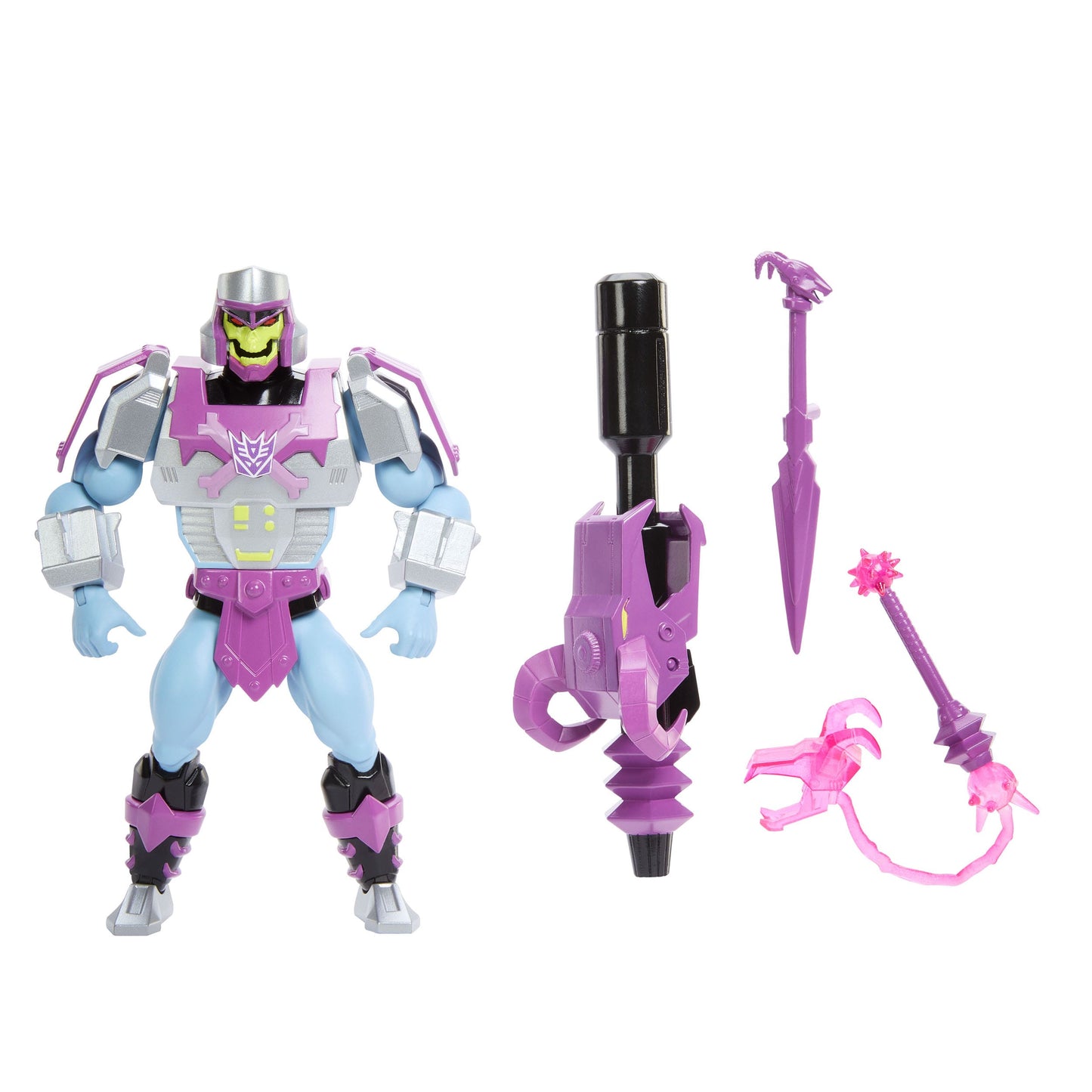 Masters of the Universe x Transformers Action Figure - Megatron Armour Skeletor (Exclusive) PRE-ORDER