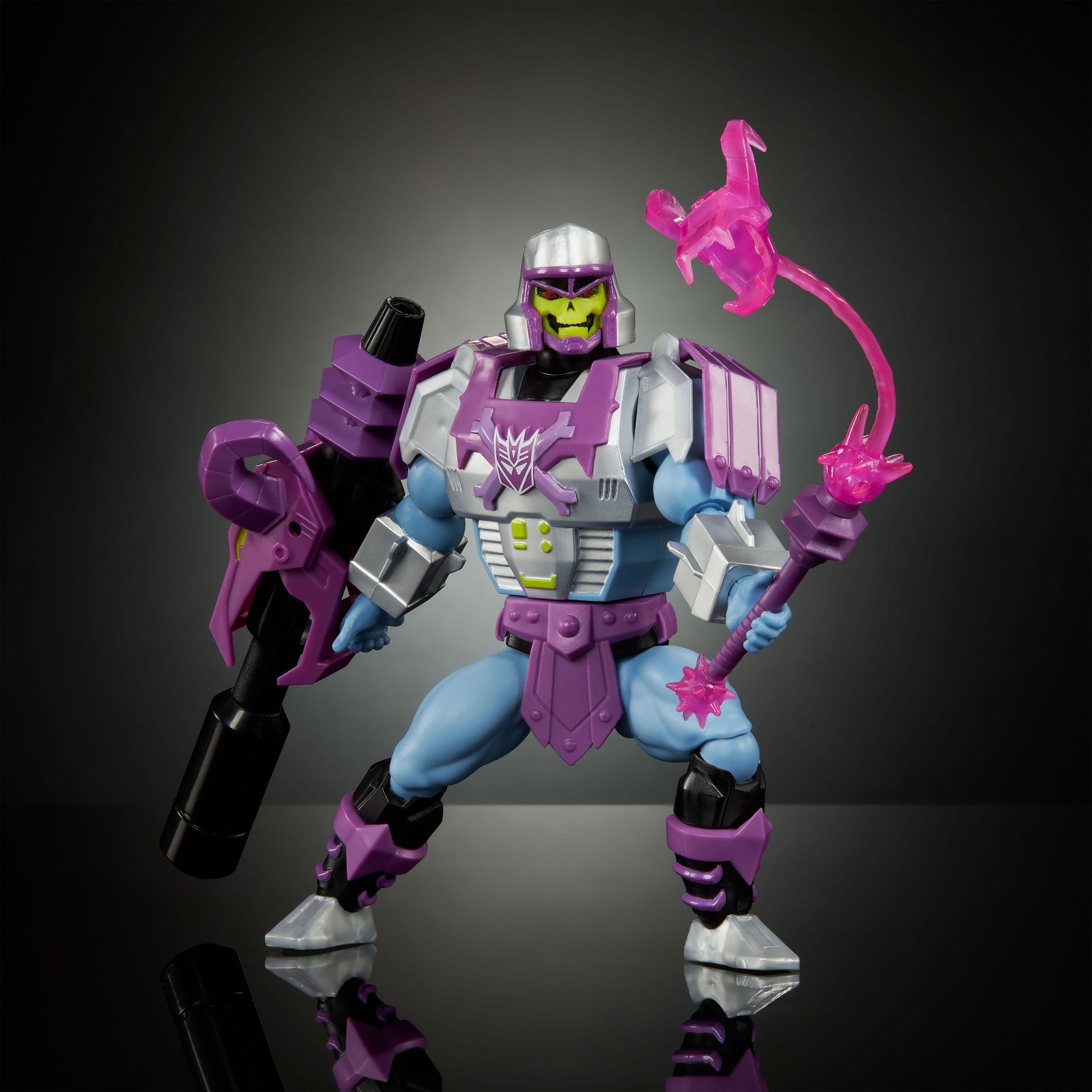 Masters of the Universe x Transformers Action Figure - Megatron Armour Skeletor (Exclusive) PRE-ORDER