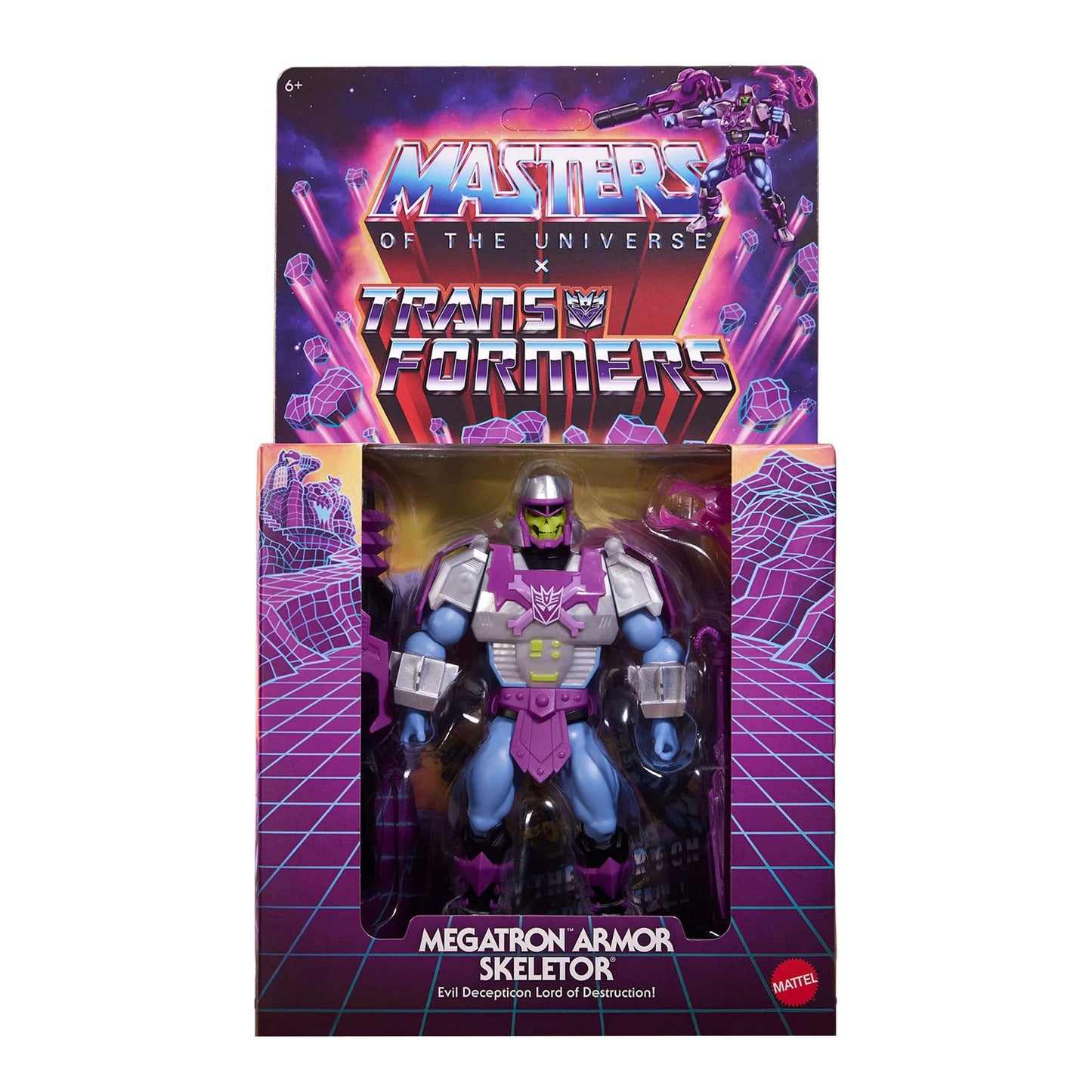 Masters of the Universe x Transformers Action Figure - Megatron Armour Skeletor (Exclusive) PRE-ORDER