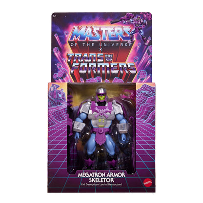 Masters of the Universe x Transformers Action Figure - Megatron Armour Skeletor (Exclusive) PRE-ORDER