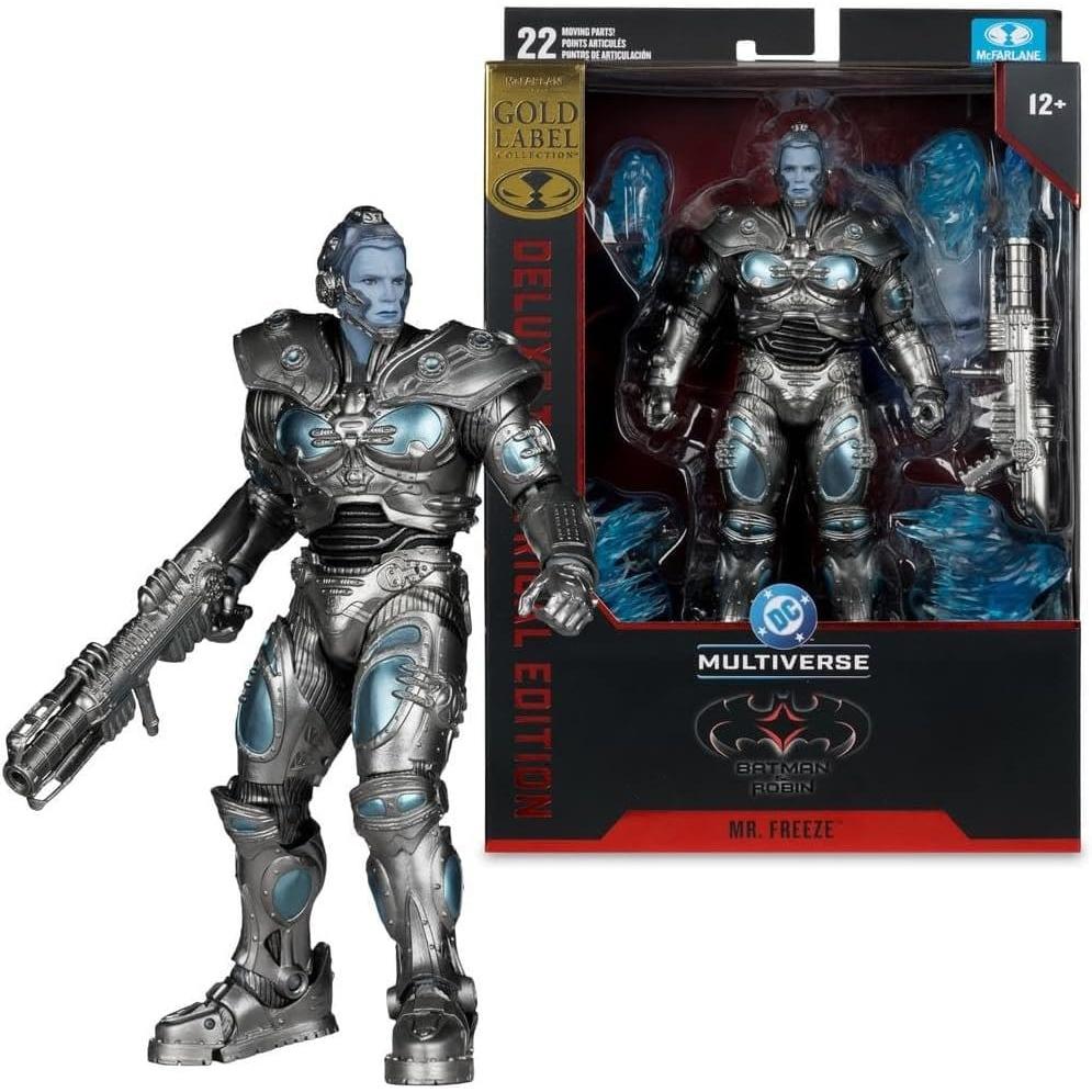 McFarlane Toys Batman & Robin DC Multiverse Mr. Freeze Deluxe Theatrical Edition (Gold Label) Action Figure PRE-ORDER