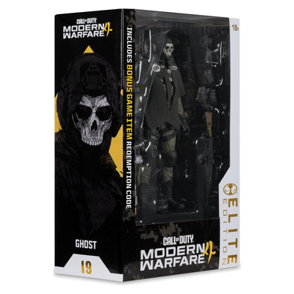 McFarlane Toys Call of Duty Elite Edition Ghost (Call of Duty: Modern Warfare 4) #19 Deluxe Action Figure PRE-ORDER