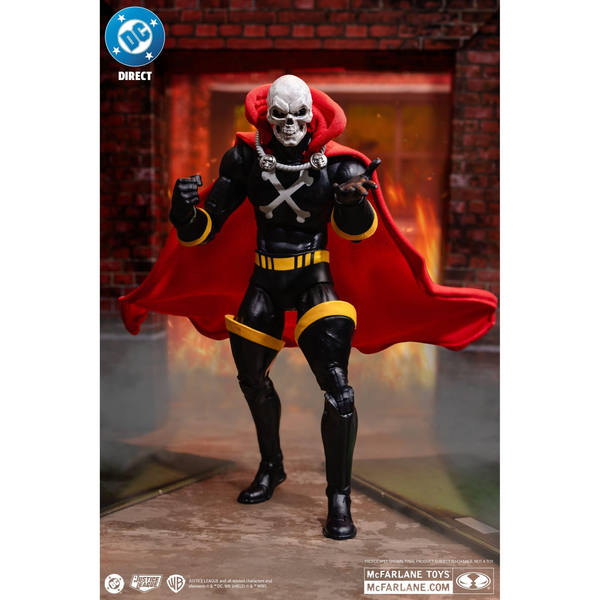 McFarlane Toys DC Direct Action Figure - Mr Bones (Infinity Inc #16) (Gold Label) PRE-ORDER