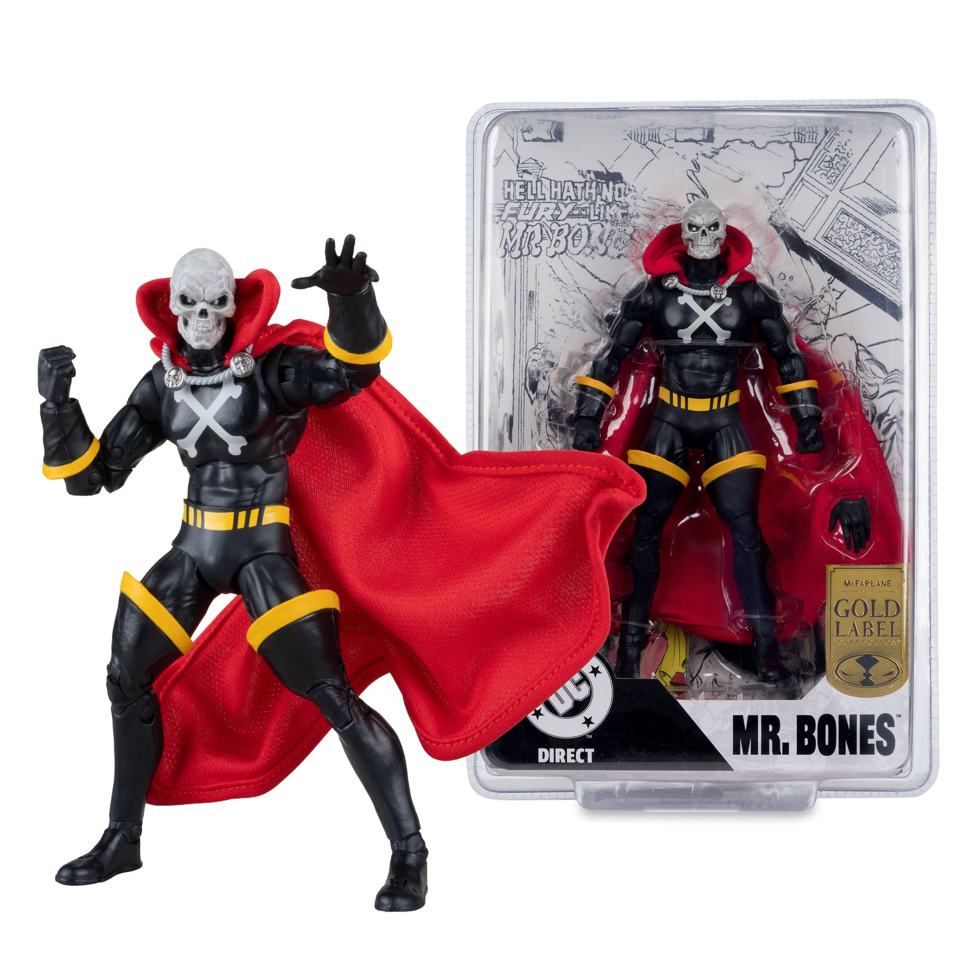 McFarlane Toys DC Direct Action Figure - Mr Bones (Infinity Inc #16) (Gold Label) PRE-ORDER