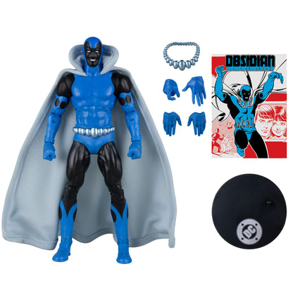 McFarlane Toys DC Direct Action Figure - Obsidian (Infinity Inc #16) (Chase) (Gold Label) PRE-ORDER