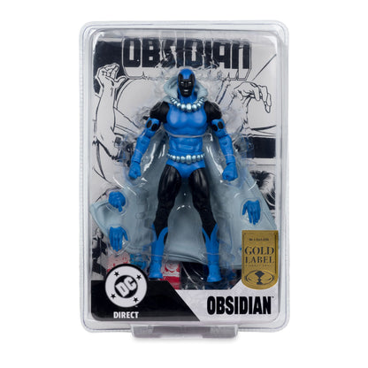 McFarlane Toys DC Direct Action Figure - Obsidian (Infinity Inc #16) (Chase) (Gold Label) PRE-ORDER