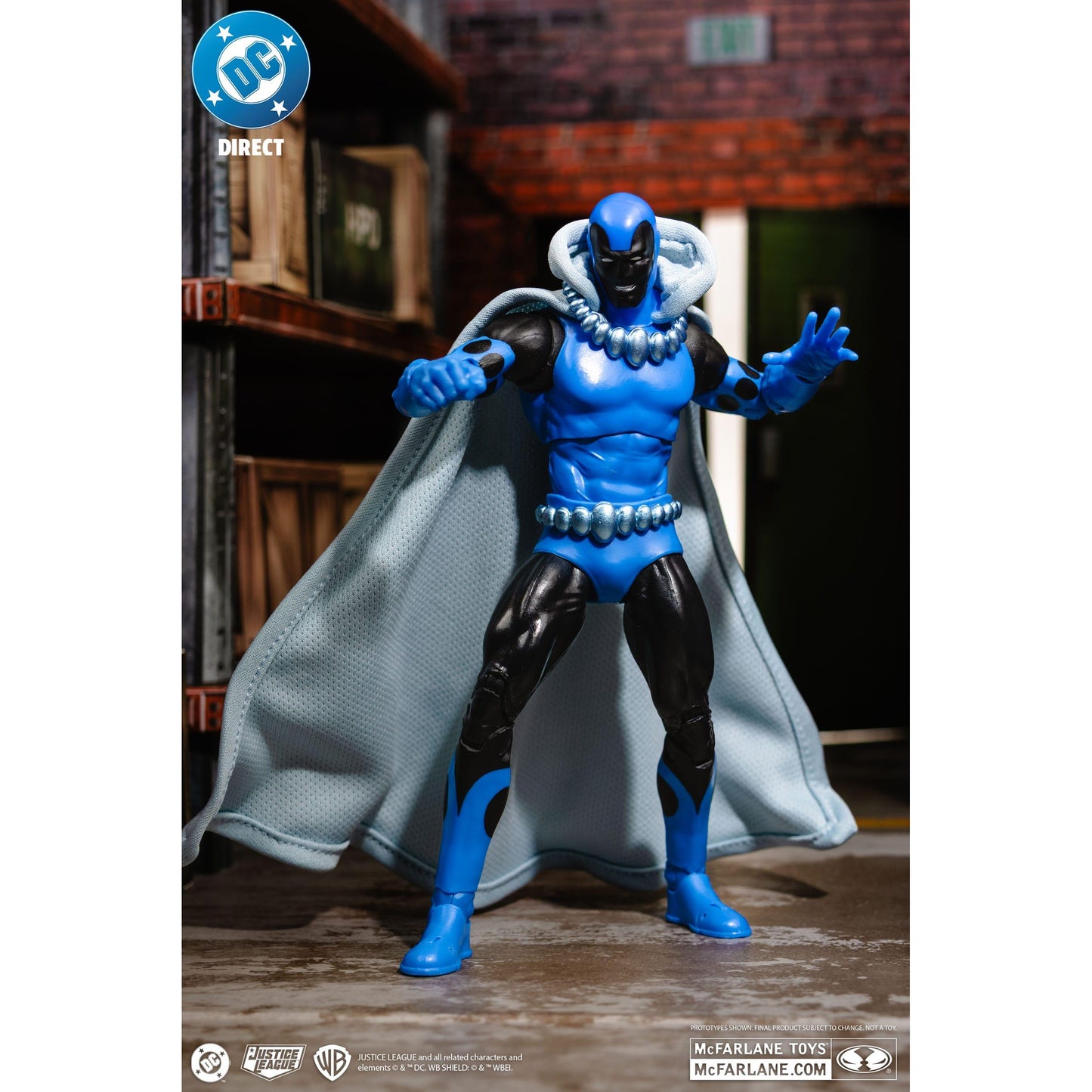 McFarlane Toys DC Direct Action Figure - Obsidian (Infinity Inc #16) (Chase) (Gold Label) PRE-ORDER