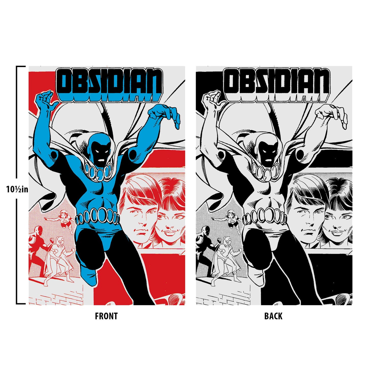 McFarlane Toys DC Direct Action Figure - Obsidian (Infinity Inc #16) (Chase) (Gold Label) PRE-ORDER