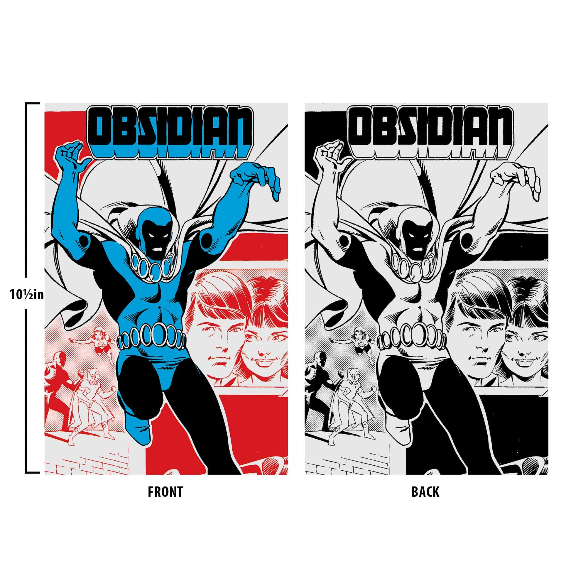 McFarlane Toys DC Direct Action Figure - Obsidian (Infinity Inc #16) (Chase) (Gold Label) PRE-ORDER