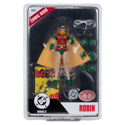 McFarlane Toys DC Direct Page Punchers Robin Dick Grayson (Batman #1) (Red Platinum Edition) Action Figure PRE-ORDER