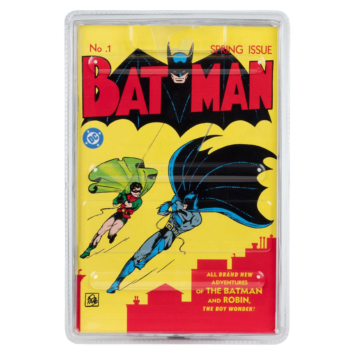 McFarlane Toys DC Direct Page Punchers Robin Dick Grayson (Batman #1) (Red Platinum Edition) Action Figure PRE-ORDER