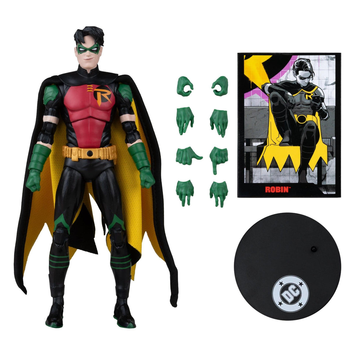 McFarlane Toys DC Direct Page Punchers Robin Tim Drake (Nightwing #81) (Red Platinum Edition) Action Figure PRE-ORDER