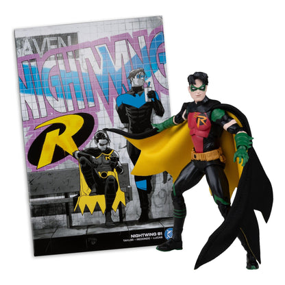 McFarlane Toys DC Direct Page Punchers Robin Tim Drake (Nightwing #81) (Red Platinum Edition) Action Figure PRE-ORDER