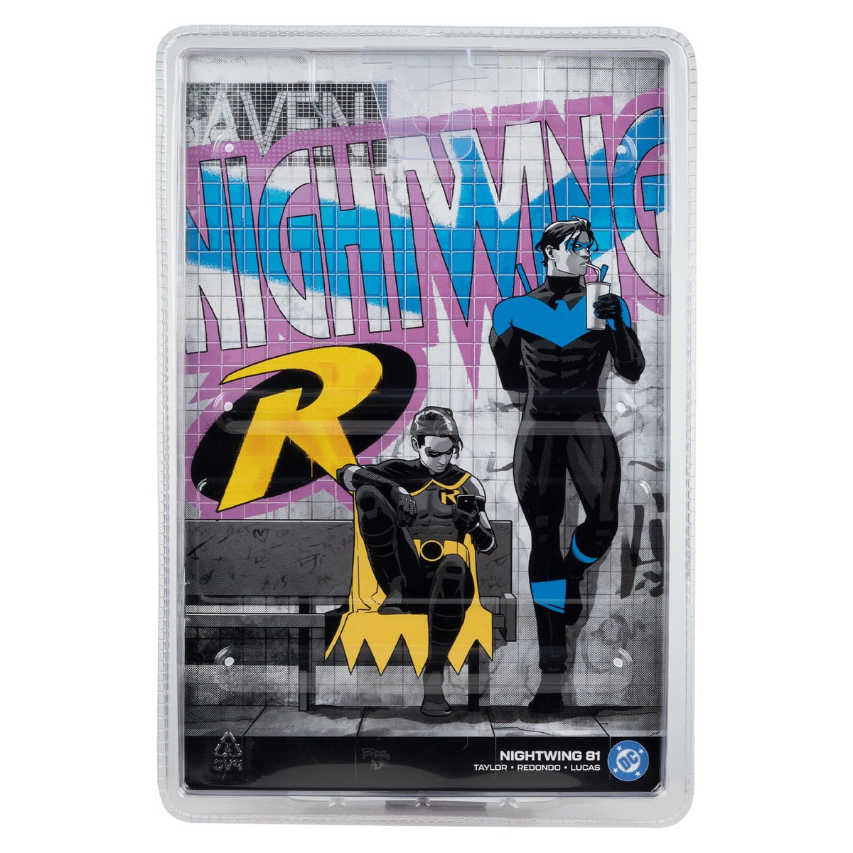 McFarlane Toys DC Direct Page Punchers Robin Tim Drake (Nightwing #81) (Red Platinum Edition) Action Figure PRE-ORDER
