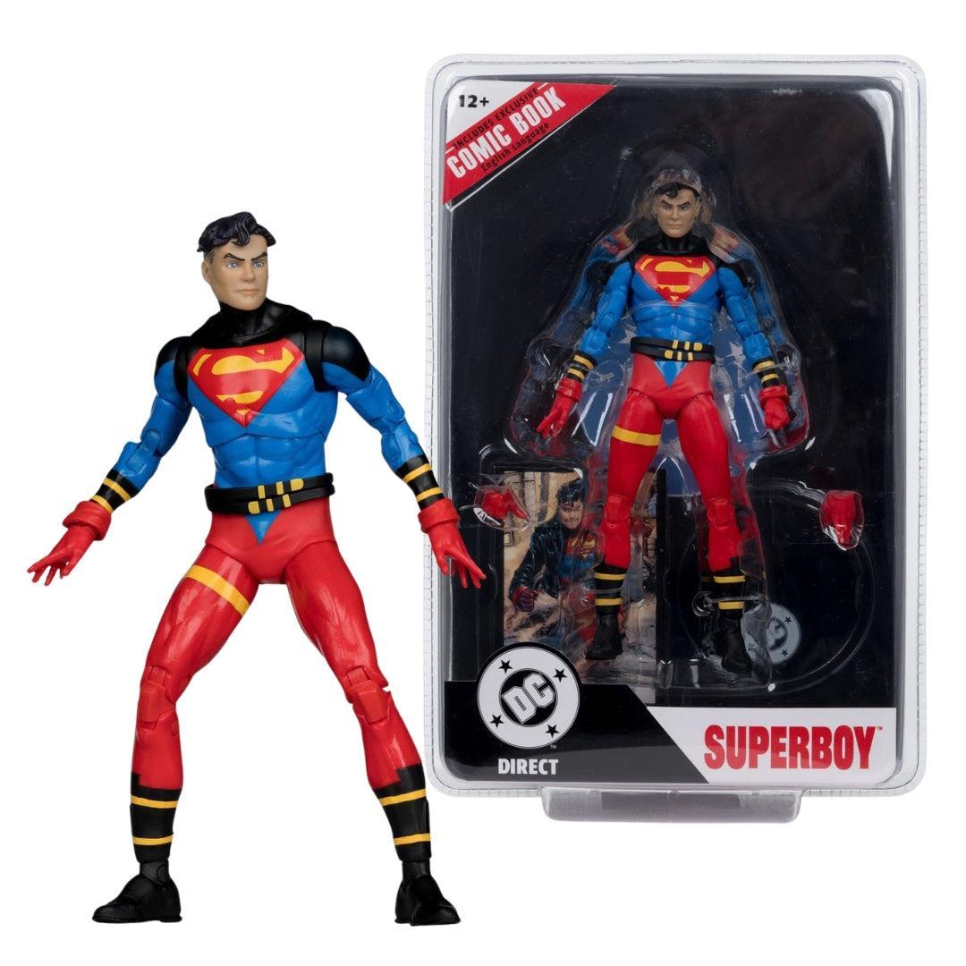 McFarlane Toys DC Direct Page Punchers Superboy (Return of Superman) Action Figure PRE-ORDER