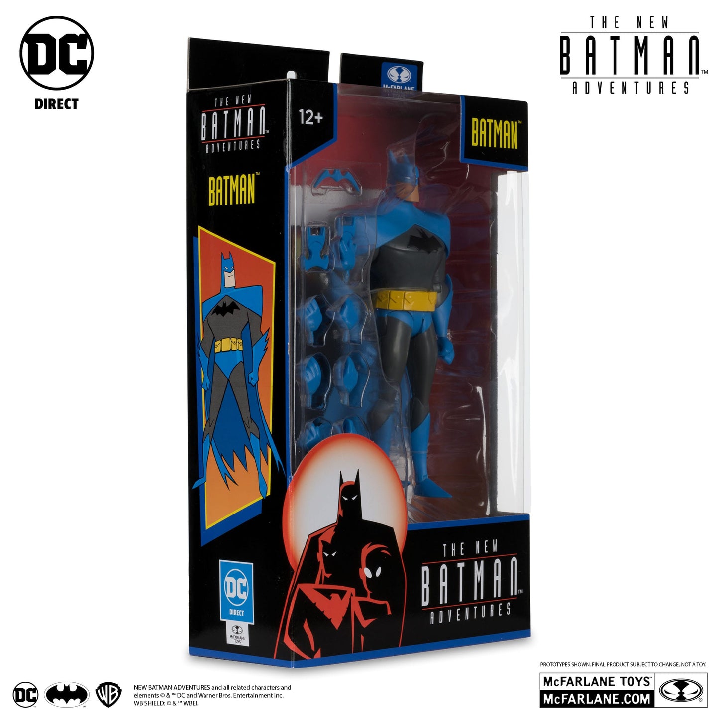 McFarlane Toys DC Direct The New Batman Adventures Action Figure Wave 4 - Batman (Blue/Grey) PRE-ORDER