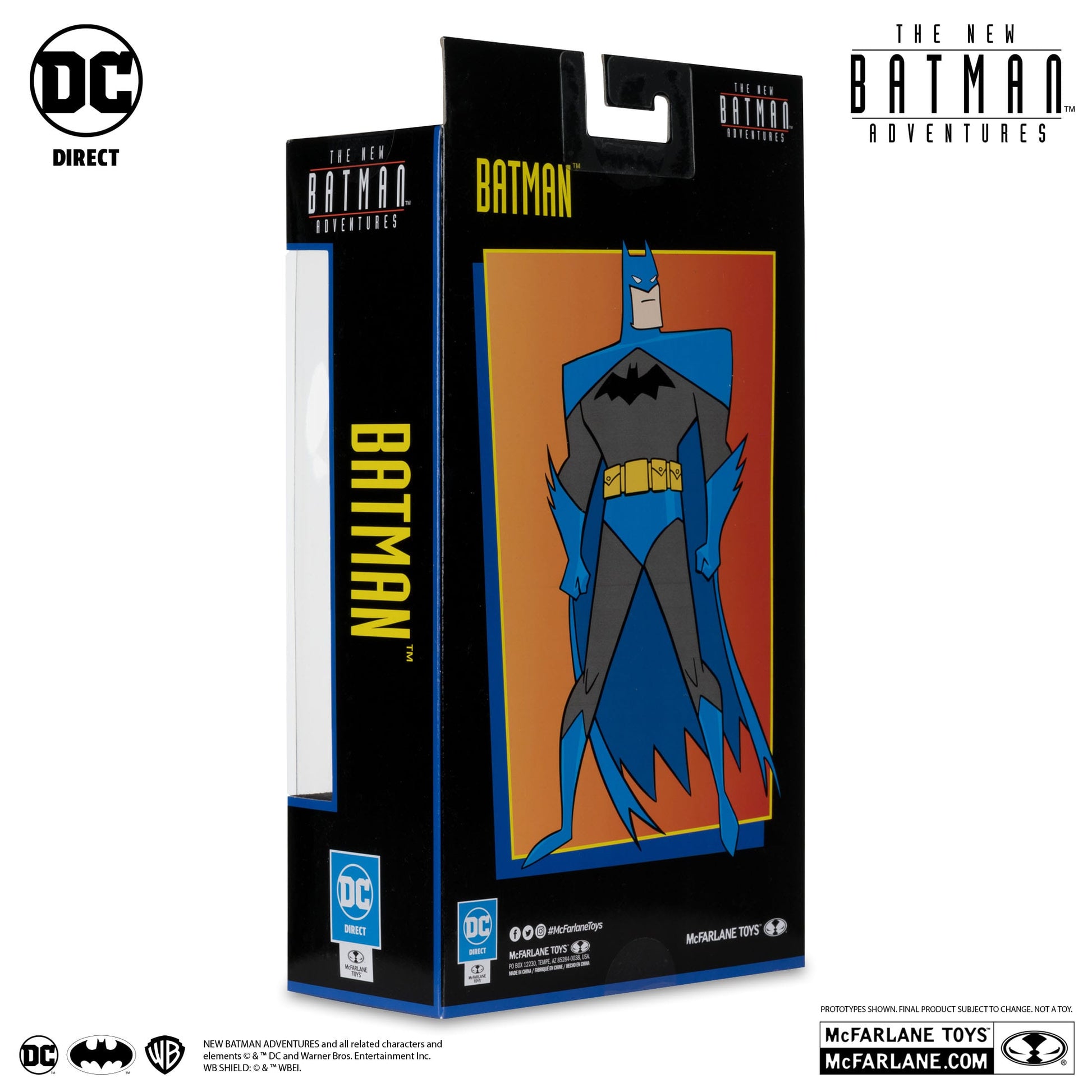 McFarlane Toys DC Direct The New Batman Adventures Action Figure Wave 4 - Batman (Blue/Grey) PRE-ORDER