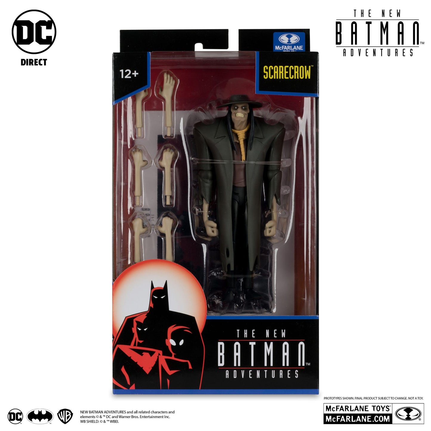 McFarlane Toys DC Direct The New Batman Adventures Action Figure Wave 4 - Scarecrow PRE-ORDER