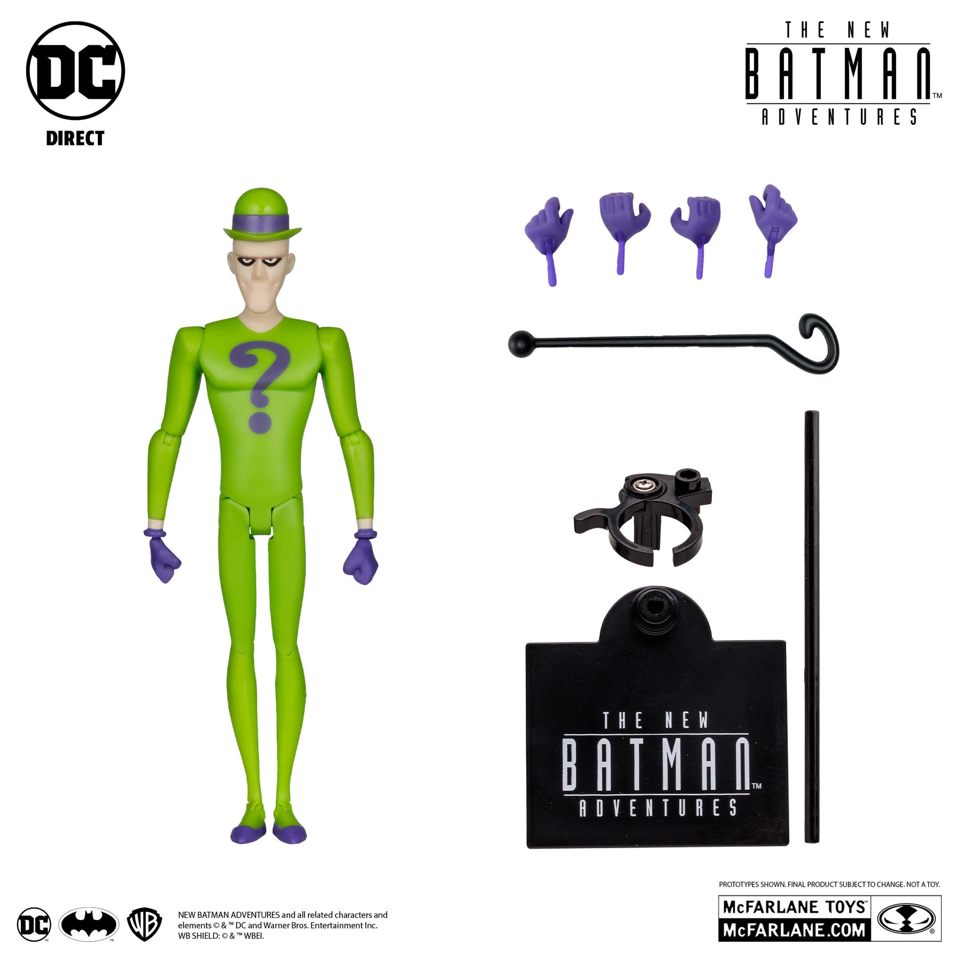 McFarlane Toys DC Direct The New Batman Adventures Action Figure Wave 4 - The Riddler PRE-ORDER