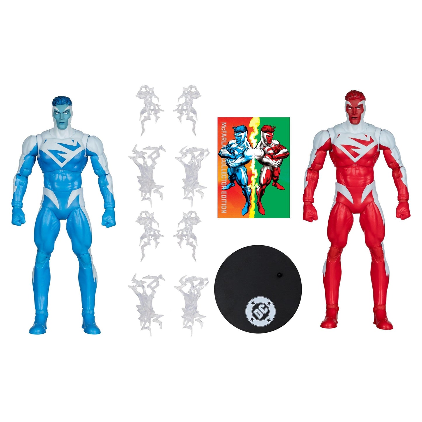 McFarlane Toys DC Multiverse 2-Pack Superman Blue vs. Superman Red (Gold Label) Action Figures PRE-ORDER