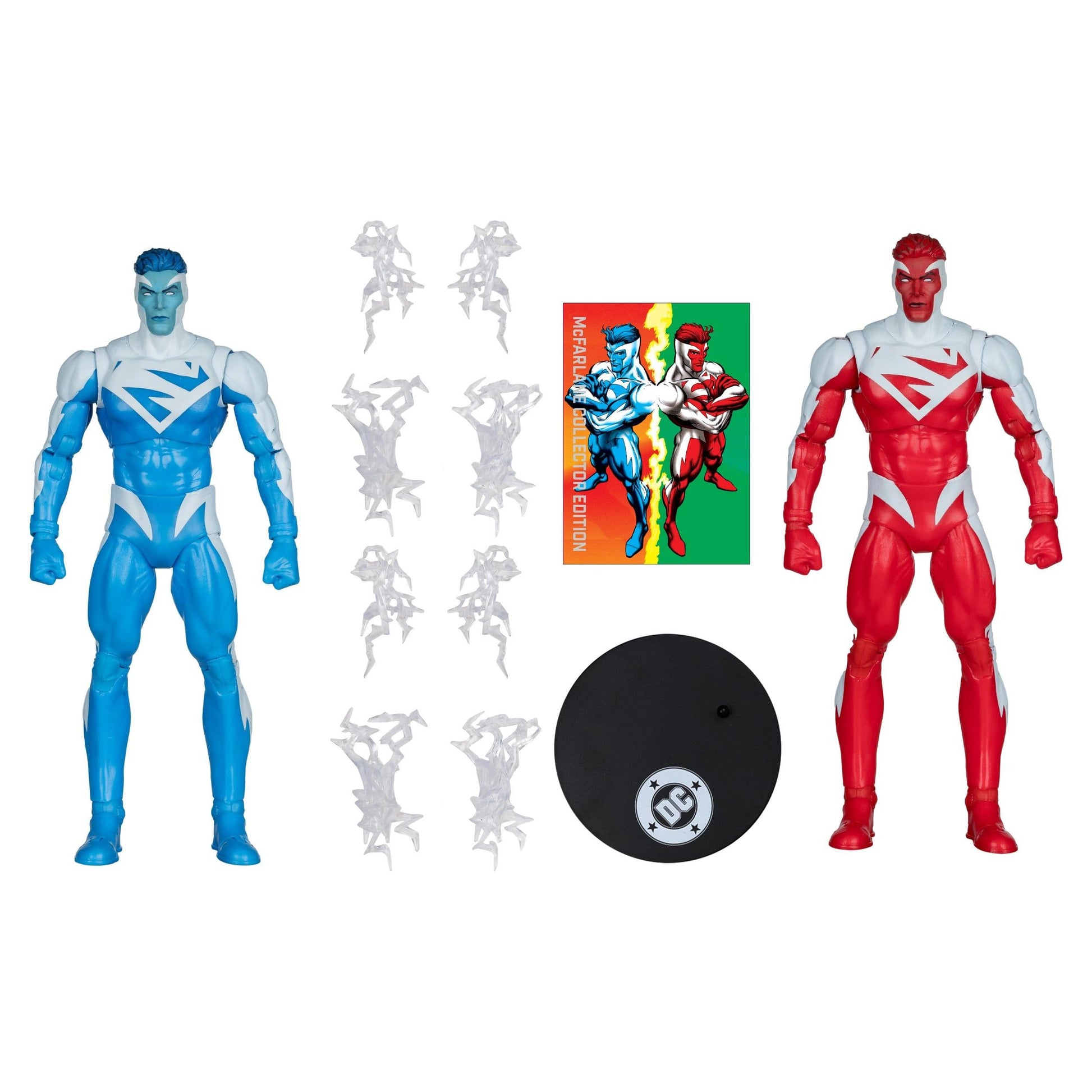 McFarlane Toys DC Multiverse 2-Pack Superman Blue vs. Superman Red (Gold Label) Action Figures PRE-ORDER