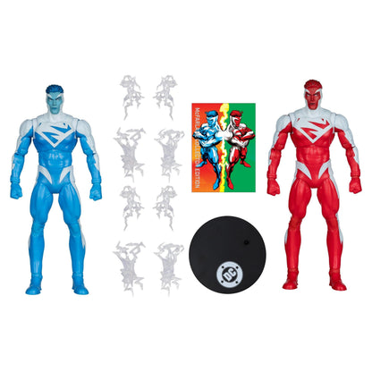 McFarlane Toys DC Multiverse 2-Pack Superman Blue vs. Superman Red (Gold Label) Action Figures PRE-ORDER