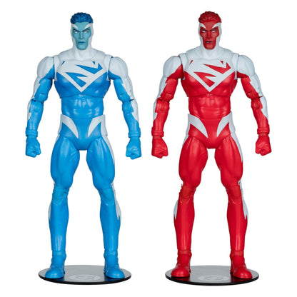 McFarlane Toys DC Multiverse 2-Pack Superman Blue vs. Superman Red (Gold Label) Action Figures PRE-ORDER