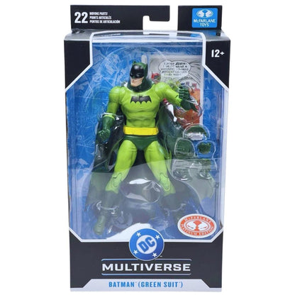McFarlane Toys DC Multiverse Action Figure - Batman (Green Suit) (Red Platinum Chase)