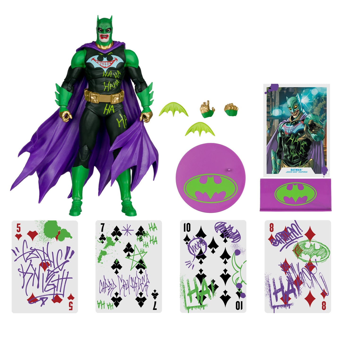 McFarlane Toys DC Multiverse Action Figure - Batman (Joker War) (Jokerized) (Gold Label) PRE-ORDER