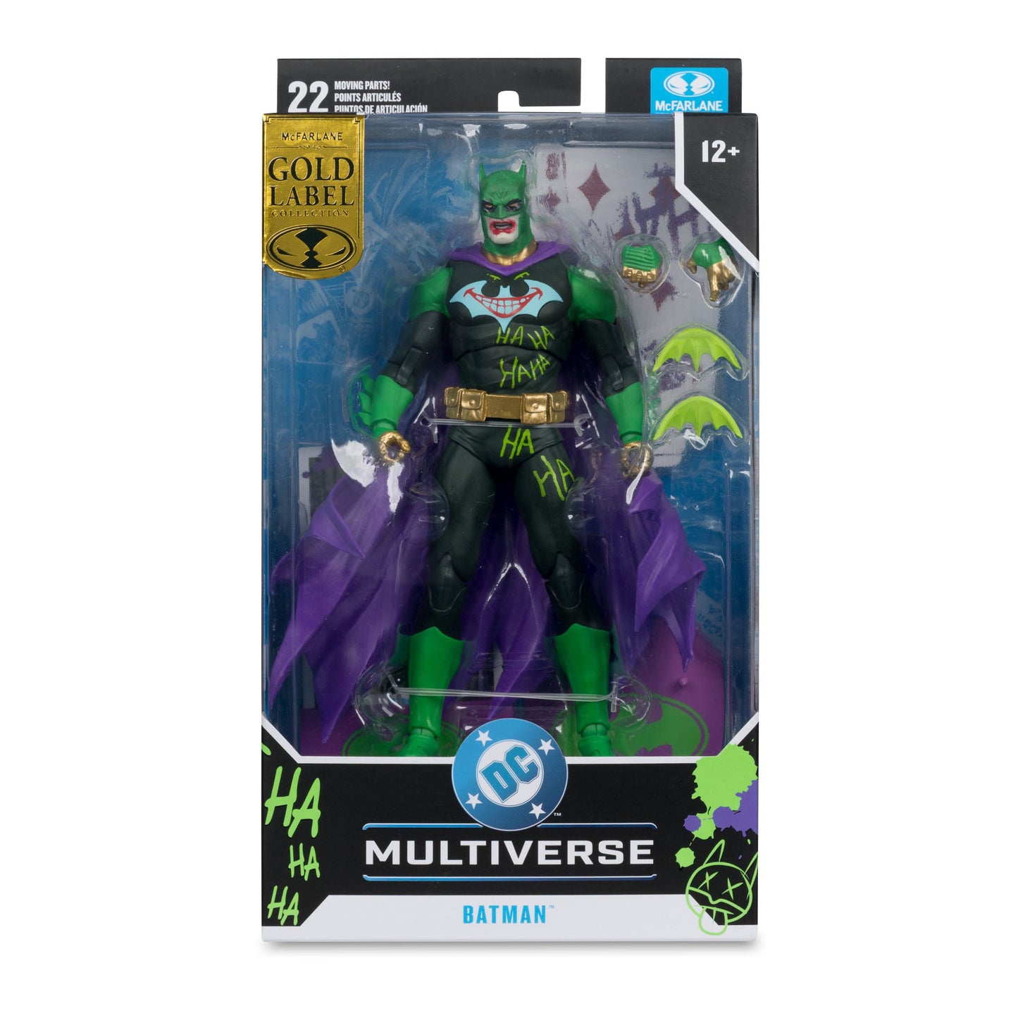 McFarlane Toys DC Multiverse Action Figure - Batman (Joker War) (Jokerized) (Gold Label) PRE-ORDER