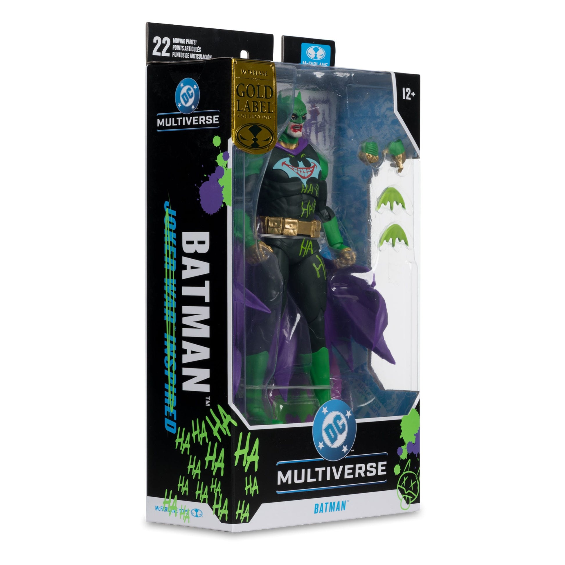 McFarlane Toys DC Multiverse Action Figure - Batman (Joker War) (Jokerized) (Gold Label) PRE-ORDER