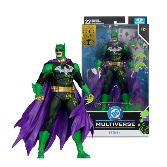 McFarlane Toys DC Multiverse Action Figure - Batman (Joker War) (Jokerized) (Gold Label) PRE-ORDER