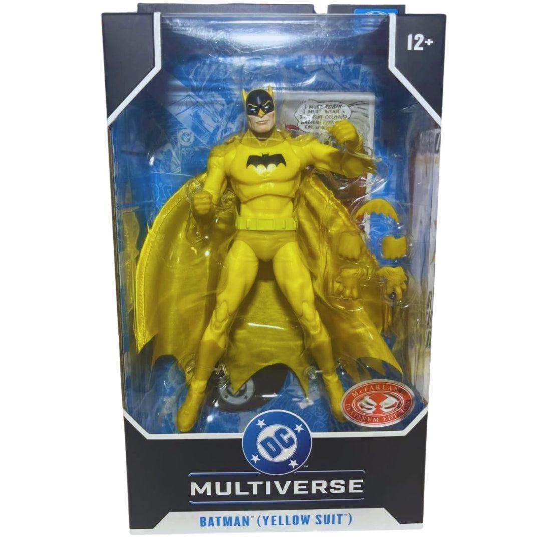 McFarlane Toys DC Multiverse Action Figure - Batman (Yellow Suit) (Red Platinum Chase) PRE-ORDER
