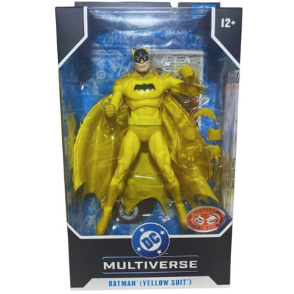 McFarlane Toys DC Multiverse Action Figure - Batman (Yellow Suit) (Red Platinum Chase) PRE-ORDER