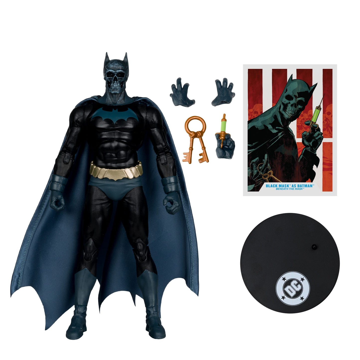 McFarlane Toys DC Multiverse Action Figure - Black Mask as Batman (Beneath the Mask) PRE-ORDER