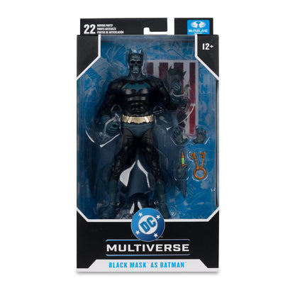 McFarlane Toys DC Multiverse Action Figure - Black Mask as Batman (Beneath the Mask) PRE-ORDER