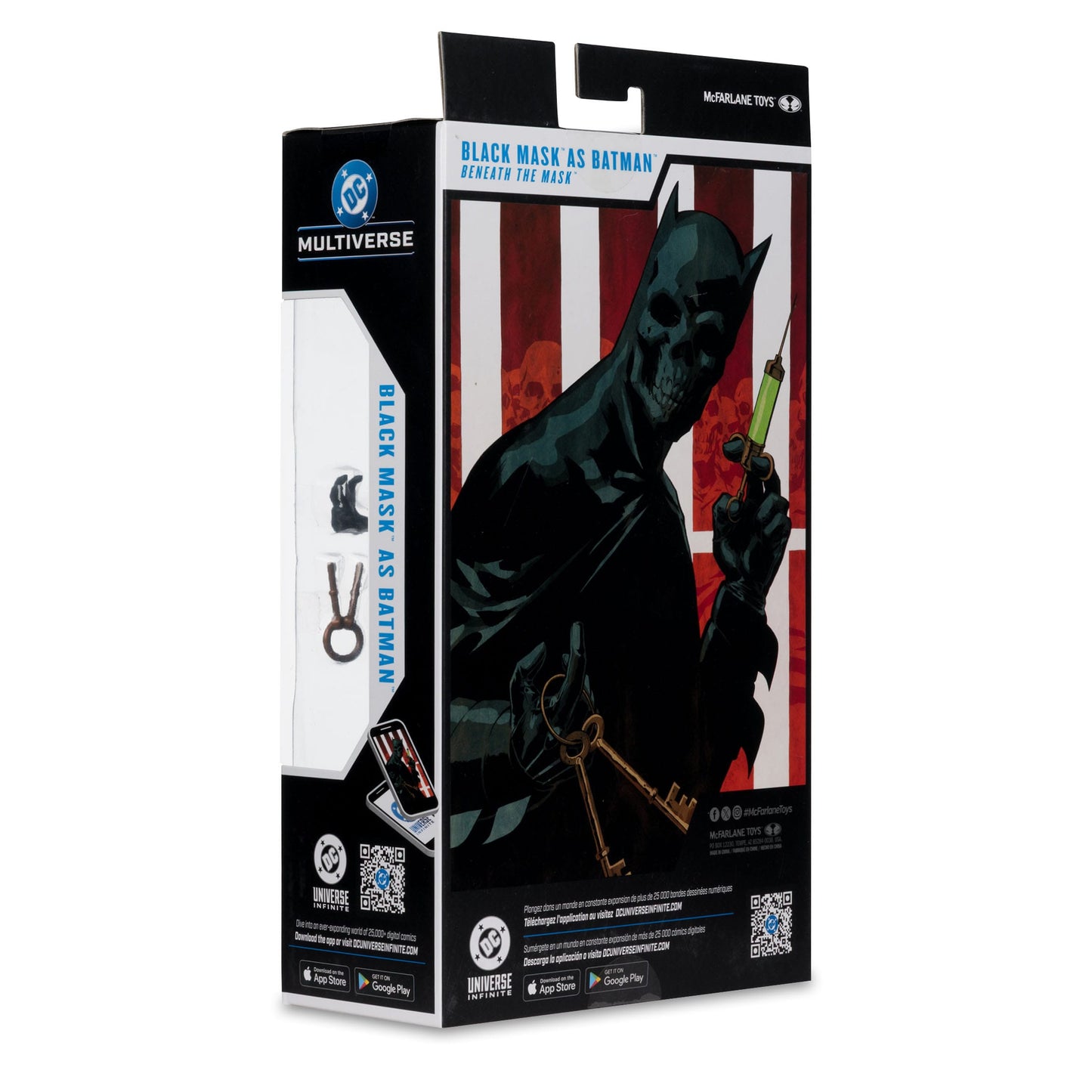 McFarlane Toys DC Multiverse Action Figure - Black Mask as Batman (Beneath the Mask) PRE-ORDER